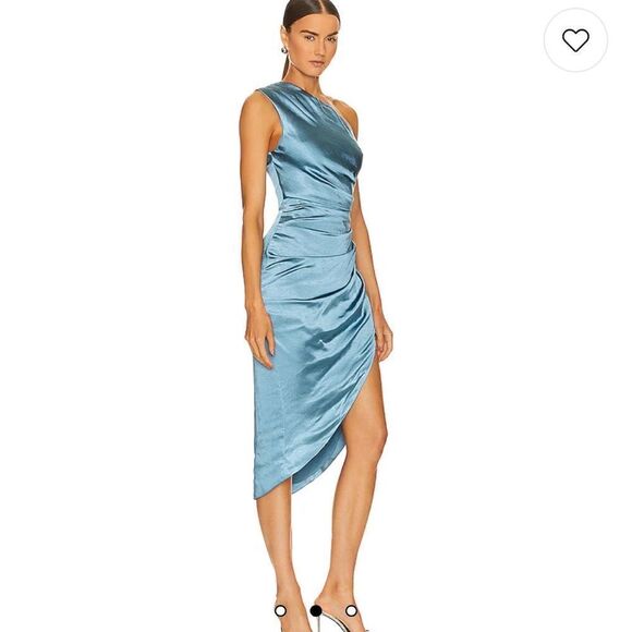 NWT Elliatt CASSINI DRESS CADET BLUE Revolve XXL - Picture 16 of 16